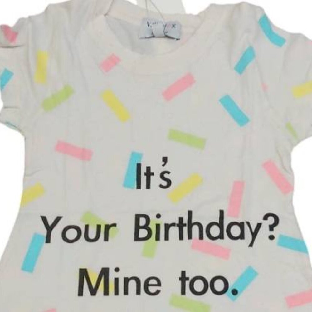 Wildfox Spunky Birthday Tee in White